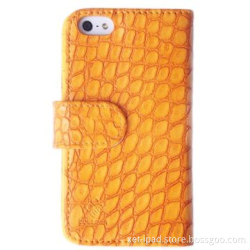 Flip leather wallet cases for iPhone 5/5S, ultra-thin design